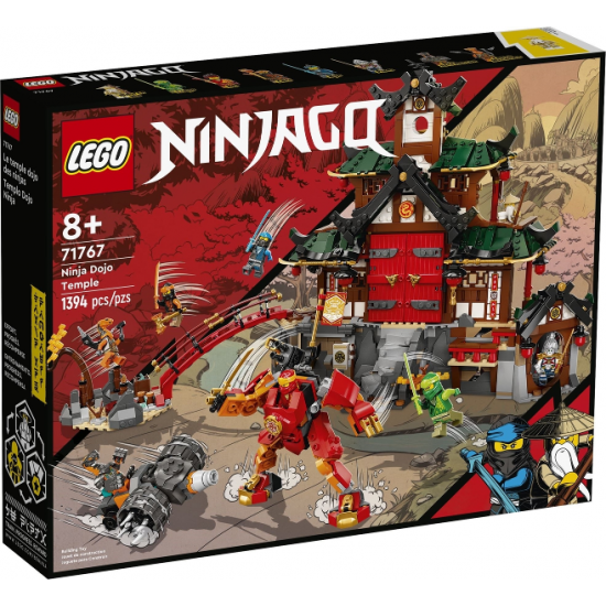 LEGO NINJAGO Le temple dojo des ninjas 2022